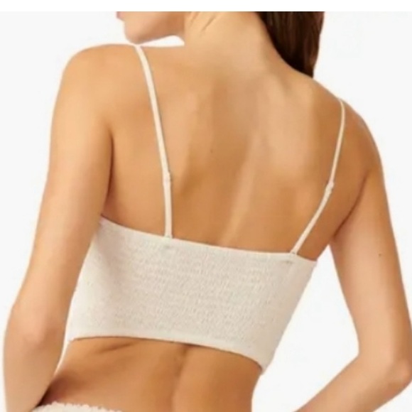 Free People Augusta Floral Crop tube Top NEW size XS - Picture 4 of 10